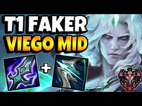 T1 Faker VIEGO MID vs RUMBLE - Patch 11.3 Korea Grandmaster ✅