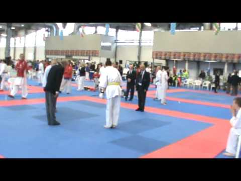 WTKA World Karate Championships 2009 | junior mens | shubo sanbon | Final