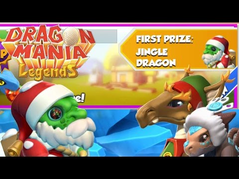 Jingle, Helper and ARCTIC Dragon Weekend Events! - Dragon Mania Legends #336