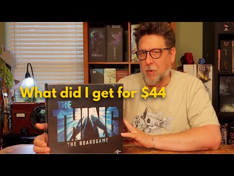 The Thing Retail Copy Unboxing