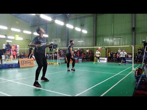 Badminton SBA Tournament Men's Double Open  - Razlan Shah / Hakimie Vs Loo Sun Kiat / MD Luthfii