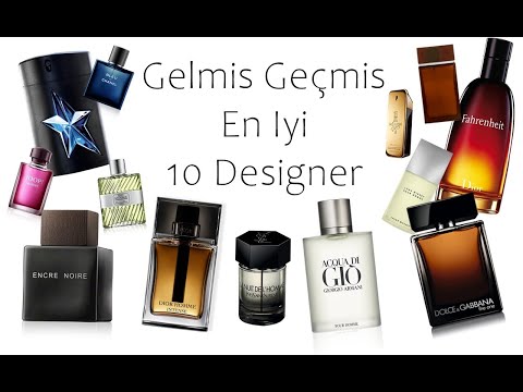 Gelmiş Geçmiş En İyi 10 Designer Tasarımcı Parfümler