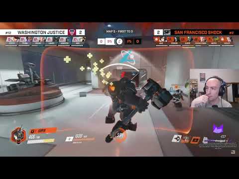 Super takes Shock to first reverse sweep ever vs. Justice on Lijiang - 2020 NA Upper QF