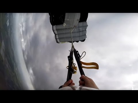 Friday Freakout: Skydiver Has Double Malfunction With Line Twists & Line Over