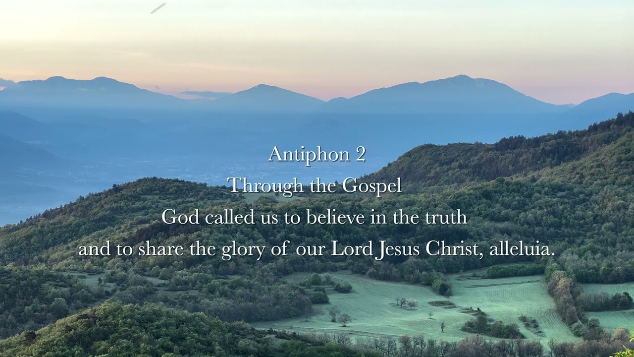 4.25.26 Lauds, Saturday Morning Prayer of the Liturgy of the Hours