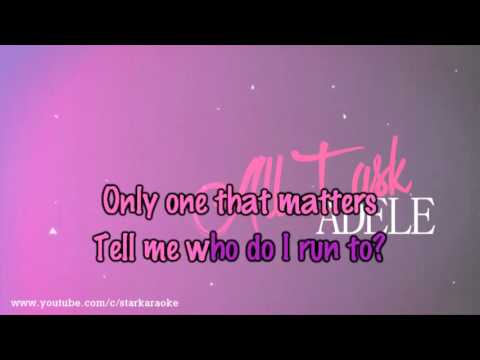 Adele - All I Ask [Karaoke/Instrumental]