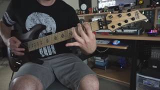 Video thumbnail for Jay Marrero - 2016 Schecter JL-7FR Jeff Loomis sig. 7-string Model Test by Jay Marrero