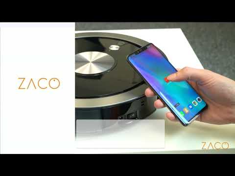 Robot sprzątający Zaco A9s - łączenie z aplikacją - www.klimasklep.pl