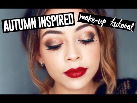 AUTUMN/FALL INSPIRED MAKE-UP  TUTORIAL | itslinamar