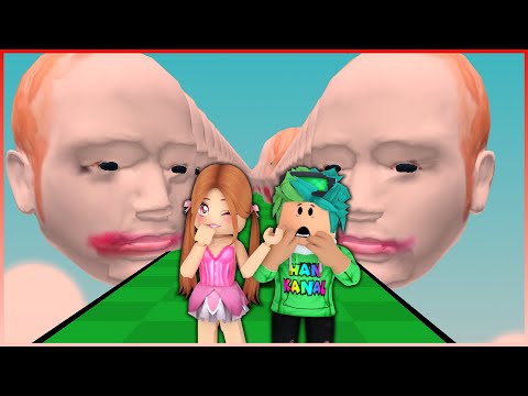 KOCA KAFALARDAN EN HIZLI KAÇIŞ | ROBLOX ESCAPE RUNNING HEAD | HAN KANAL KÜBRA NİSA