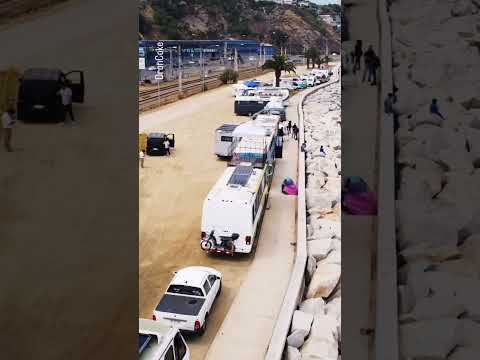 Playa Los Corsarios El Quisco V Región #droncoke #latardeesnuestra #valparaiso