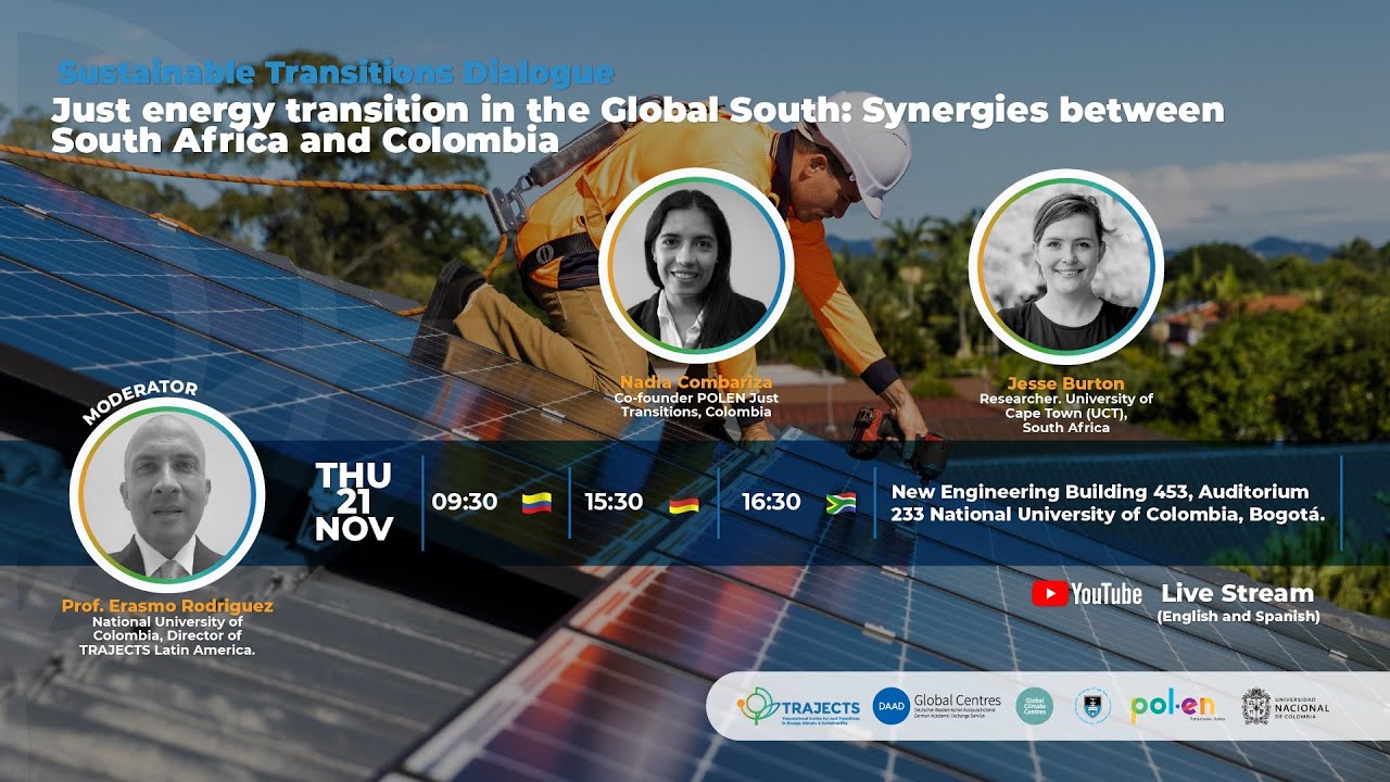 STD | Just Energy Transitions in the Global South: Synergies between South Africa and Colombia