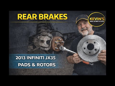 2011–2013 Infiniti JX35 Rear Brake & Rotor Replacement DIY