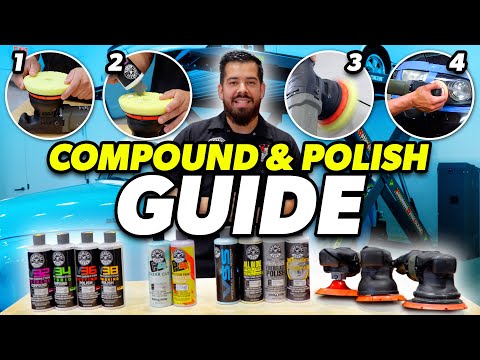 What's the difference between a compound and a polish for your car? Chemical Guys