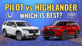 2025 Toyota Grand Highlander VS Honda Pilot || Which 3 Row SUV Is Best?