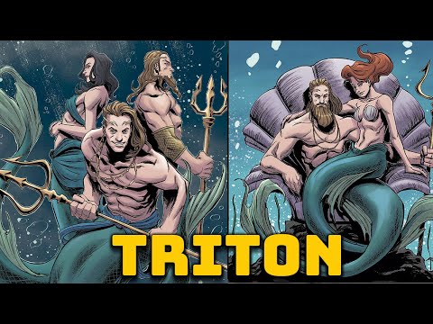 Triton - The Heir of Poseidon - Greek Mythology - History and Mythology Illustrated