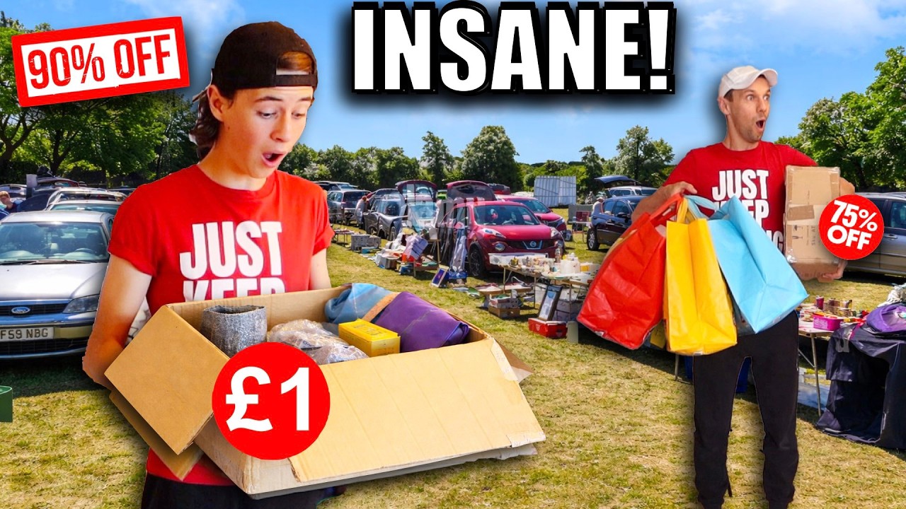 HUGE SAVINGS at this GIANT CAR BOOT SALE!