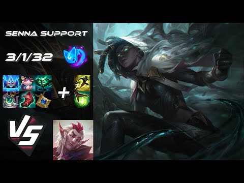 SUPPORT Senna vs Rakan - EU Grandmaster Patch 26.2