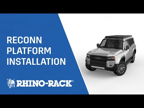 Rhino-Rack | Toyota LandCruiser Prado 250 Reconn Platform Installation