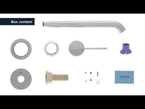 Grohe Essence - Waschtischarmatur, 2-Loch Montage, verchromt 19408001