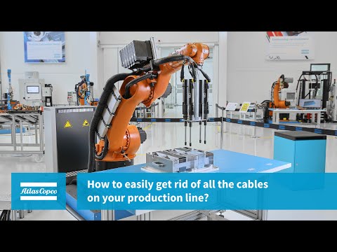 How to easily get rid of all the cables on your production line?