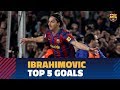 Zlatan Ibrahimovic's TOP 5 goals with Barça