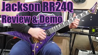 Video thumbnail for Jackson RR24Q Review - Sound Test & Demo - Randy Rhoads - Seymour Duncan SH-6 Distortion Mayhem set by GuitarGuts
