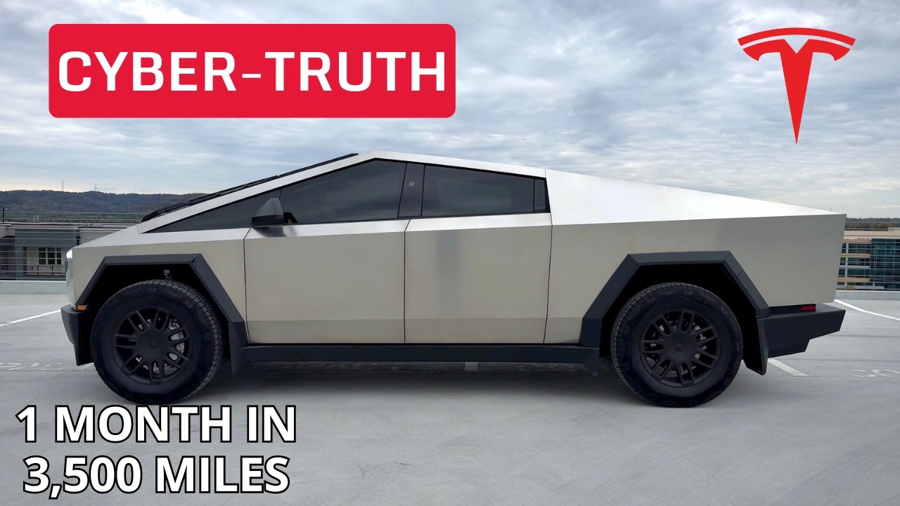 Cybertruck 1 Month Review & Update | What NO ONE Tells ...