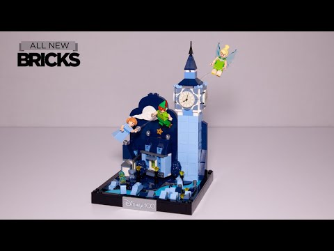 Vidéo LEGO Disney 43232 : Le vol de Peter Pan et Wendy au-dessus de Londres