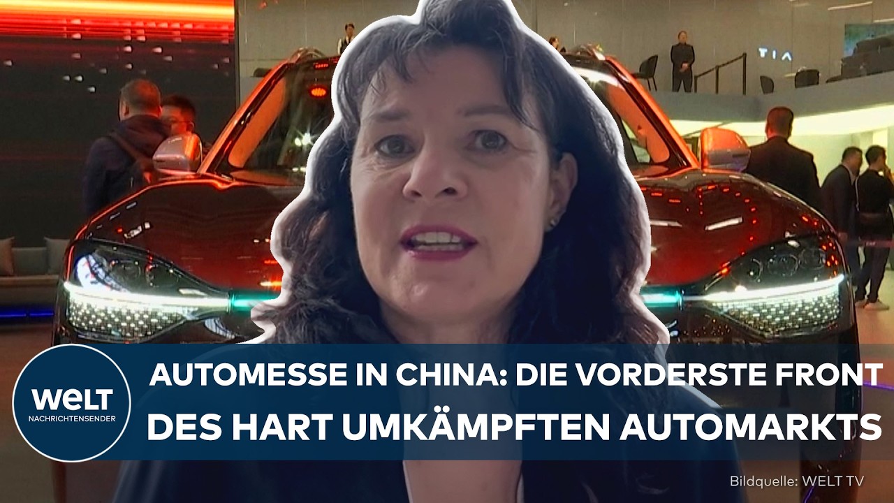 AUTOMESSE PEKING: Vorderste Front im hart umkämpften Markt! Machtwechsel in der Automobilindustrie