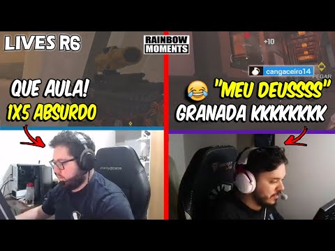 PALUH GANHANDO 1x5 INSANO DE KAPKAN, HE DE QUALIDADE DO NESK, RAZAH 190 - MELHORES MOMENTOS LIVES R6