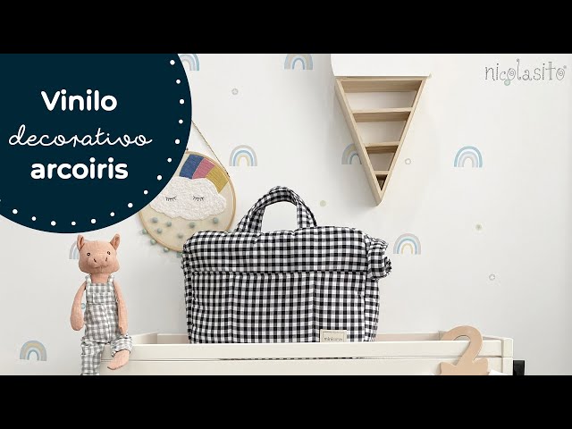 Vídeo relacionado con GVEYIQK Pegatinas de Pared Arcoíris, Decorativas Infantiles, Bohemias, Arcoiris Adhesivos Decoración de Pared de Guardería Bebé Guardería Niños Dormitorio