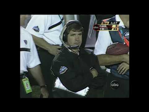 Rich Gannon throwing interceptions in Super Bowl 37 for a solid minute