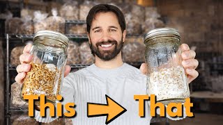 How to Shake a Grain Spawn Jar for Faster Mushroom Growth