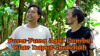 Download lagu Pretending to be a homeless person to get alms mp3