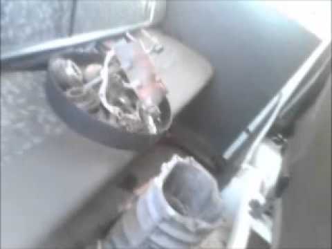 Em Ibiá MG Veículos novos sucateados na prefeitura.