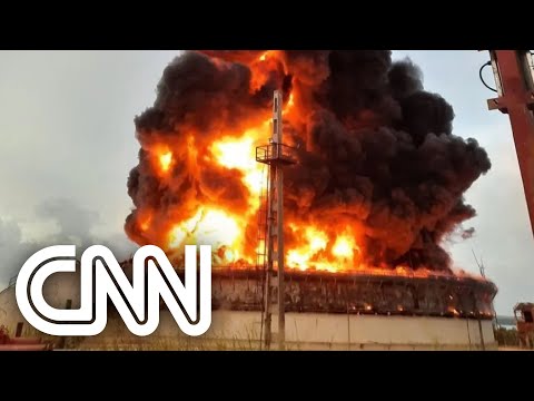 Incêndio em tanques de petróleo agrava crise em Cuba