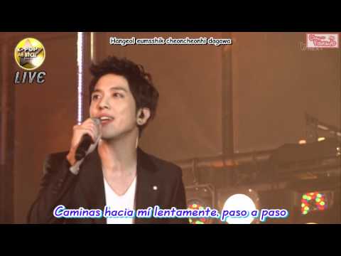 [Subs Español] SeoHyun & YongHwa - Banmal Song (110820 Kpop All Star Live In Niigata)