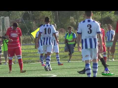 Resumen del amistoso F.C.Rinconeda 0 - R.S.Gimnástica 9.