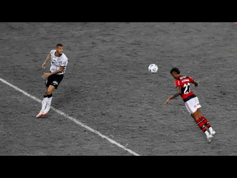 GOL DO BRUNO HENRIQUE CONTRA O CORINTHIANS EM JOGADAÇA DE RODINEI!