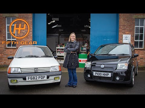 Peugeot 205 XS / Panda 100HP - Second Hand Heroes: Warm hatches | Fifth Gear