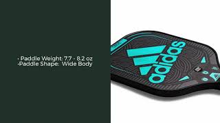 Video thumbnail: adidas DRIVE Middleweight Composite Pickleball Paddle