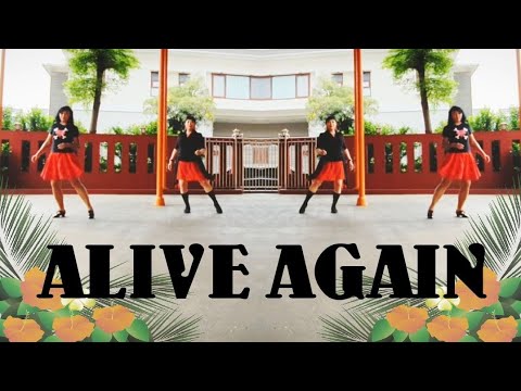 Alive Again Line Dance - Demo, Music by Unsecret & Chuck Adams