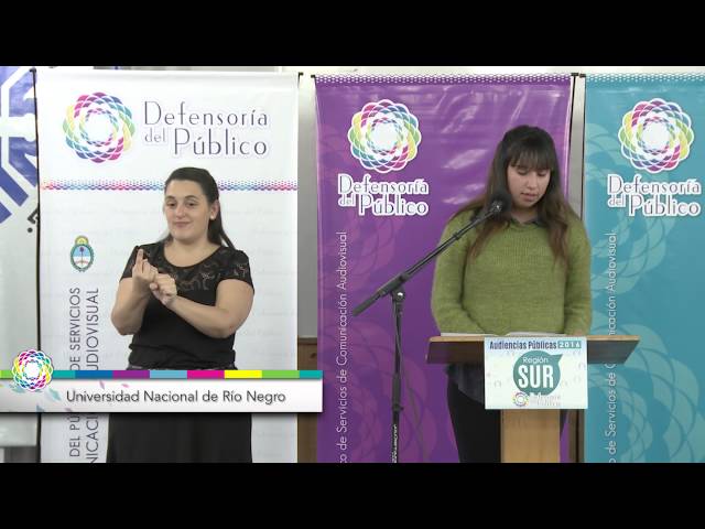 National University of Rio Negro video #1