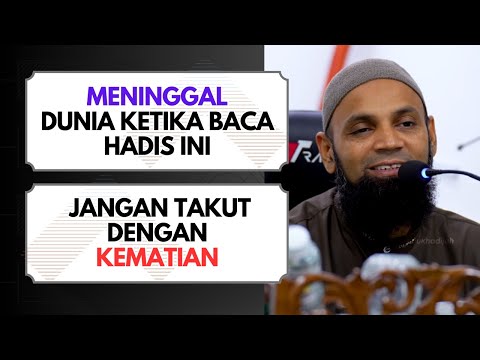 Husnul Khotimah Asbab Rajin Khidmat Pada Ustaz  | Ustaz Mohd Shaffi