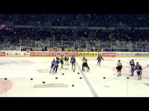 Vienna Capitals Benoit Gratton vs. Guillaume Lefebvre FIGHT