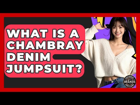 What Is A Chambray Denim Jumpsuit? - Designer Brands Spotlight