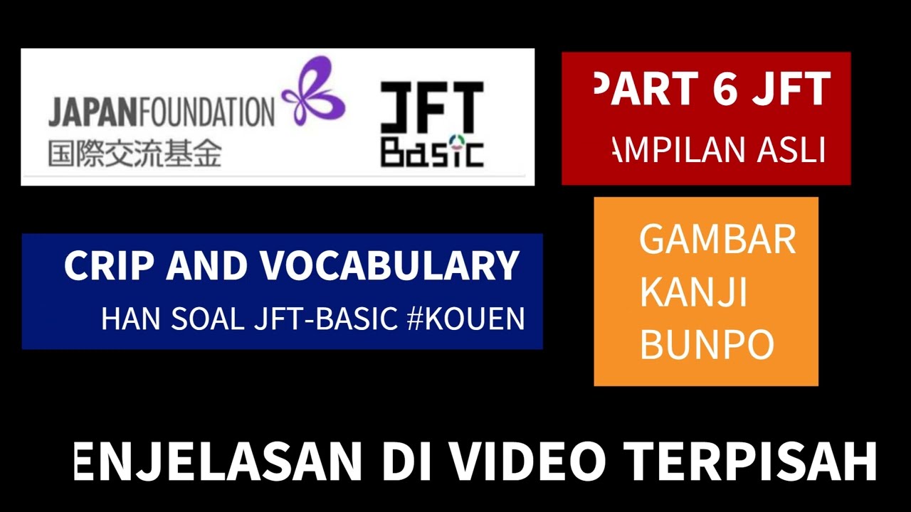 LATIHAN SOAL SCRIP AND VOCABULARY PART 6 #KOUEN