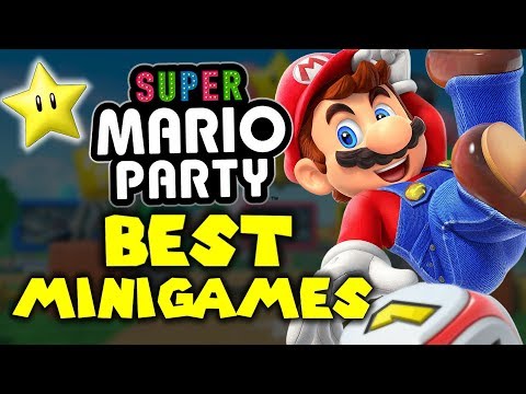Top 10 BEST Super Mario Party MINIGAMES! Video