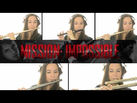 Mission Impossible Theme Flute Cover | With Sheet Music!